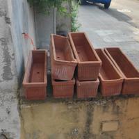 Fioriere in terracotta
