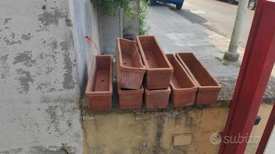 Fioriere in terracotta