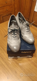 Scarpe francesine Calpierre pietra tg. 39 donna