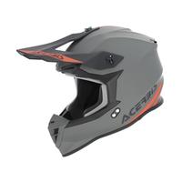 Casco Off Road Linear Acerbis verde arancione opac