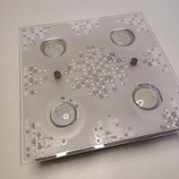 plafoniera LED quattro luci
