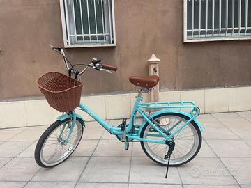 Bicicletta Graziella  azzurro Tiffany