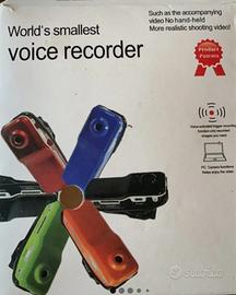 Registratore audio mini dv