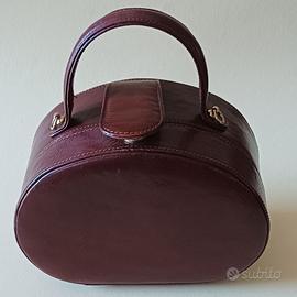 Borsetta Donna a Bauletto in Pelle con Tracolla