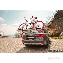 Portabiciclette per auto Menabo stand up