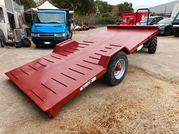 Rimorchio Agricolo Trasporto cingoli