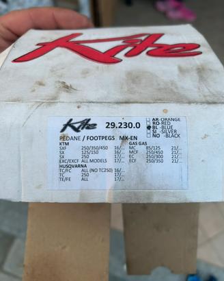 Pedane poggiapiedi maggiorate kite 29.230.0