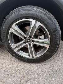 SET CERCHI ORIGINALI MERCEDES 5x112 + GOMME KUMHO