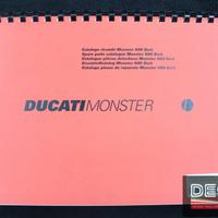 catalogo ricambi ufficiale Ducati MONSTER 600 Dark