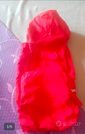Impermeabile per cani rosso