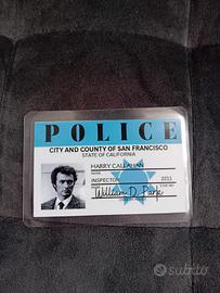 Prop Tesserino Harry Callaghan