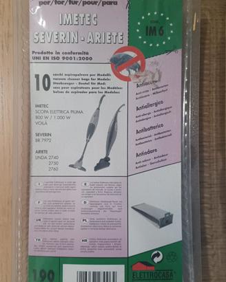 10 Sacchetti aspirapolvere