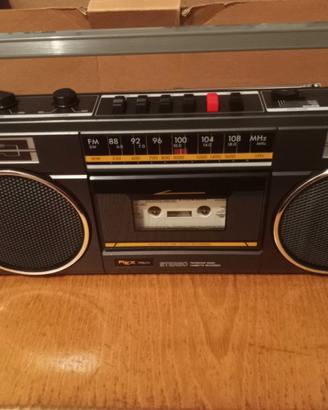 Radioregistratore stereo cassette REX RRS 172 Nuov