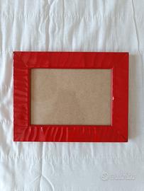 Cornice rossa per foto 13x18cm