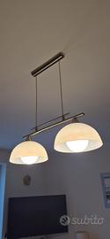 Lampadario doppio