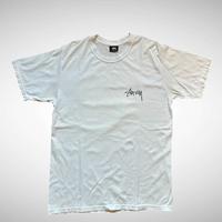 T-Shirt Stüssy Bianca con figura