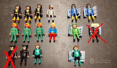 personaggi DC Playmobil Kinder Sorpresa 