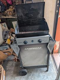 barbecue a gas