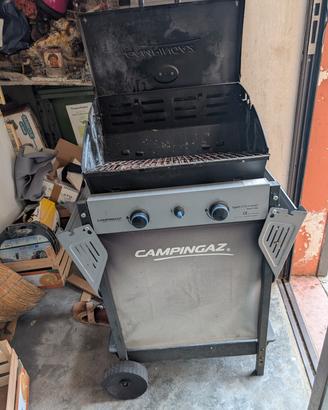 barbecue a gas
