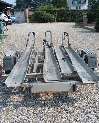 carrello porta moto