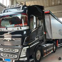 Trattore volvo vasca semirimorchio