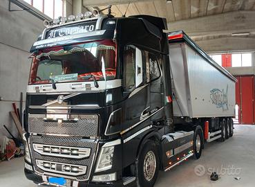 Trattore volvo vasca semirimorchio