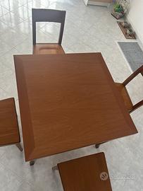 Tavolo calligaris allungabile 90x90