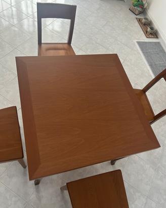 Tavolo calligaris allungabile 90x90