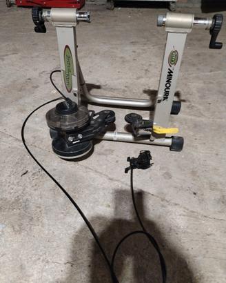 home trainer per allenamento bicicletta