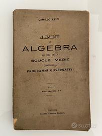 Leidi - Elementi di algebra