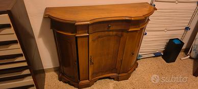 consolle d'gresso in legno stile classico