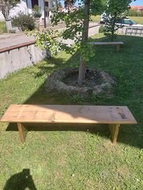 Panchina in legno 