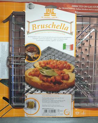 Bruschettiera IPAC 25X25 cm acciaio INOX