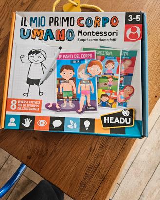 Gioco "Il mio primo corpo umano"