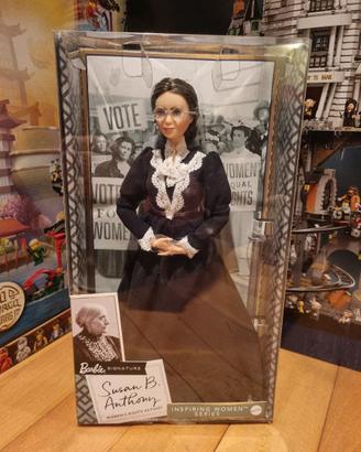Mattel susan b anthony women barbie signature