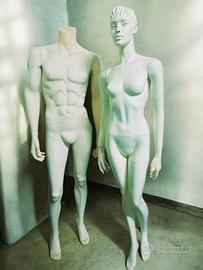 Coppia di manichini 