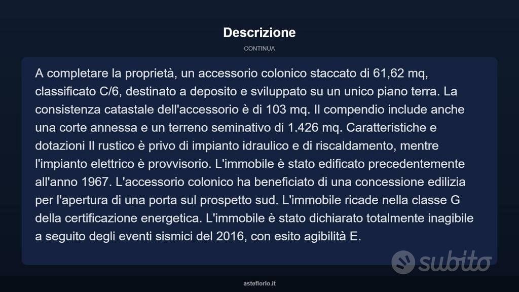 Immobile in asta di 238 m² con più di 5 locali a M - Vista 4