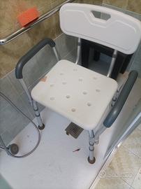 Sedia sanitaria per doccia