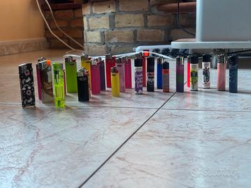 27 Accendini Clipper e BIC