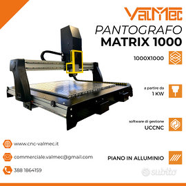 Fresa Pantografo cnc Matrix 1000