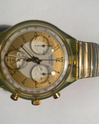 Swatch Chrono Golden Globe