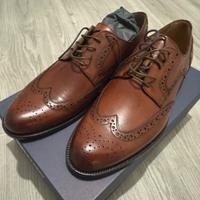 Melluso Derby Coda di Rondine in Pelle Marrone U90