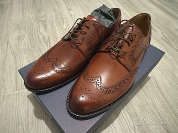 Melluso Derby Coda di Rondine in Pelle Marrone U90