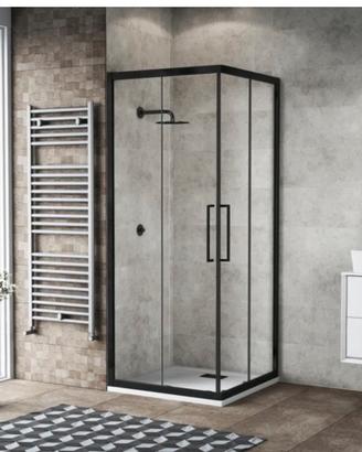 Box doccia 80x80, in cristallo