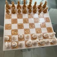 Scacchiera in resina da arredamento