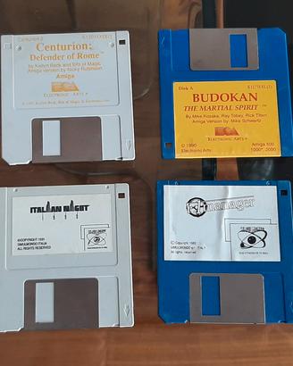 Lotto 4 giochi per Commodore Amiga 500