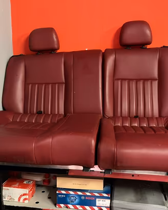 Sedili pelle posteriori Alfa Romeo 147