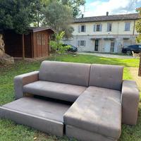 Divano letto angolare
