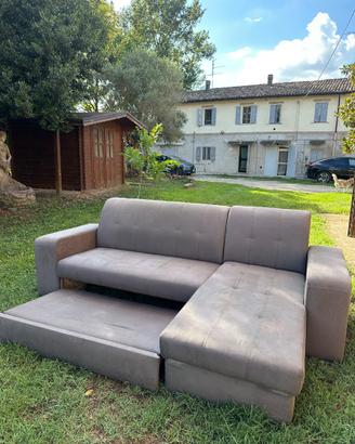 Divano letto angolare