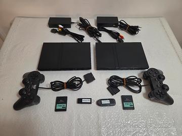 PlayStation 2 Slim + FMCB + giochi